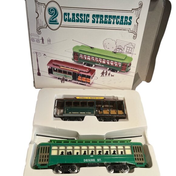 READERS DIGEST 2 Classic Model Streetcars Desire St. Powell & Mason Sts - Picture 7 of 7
